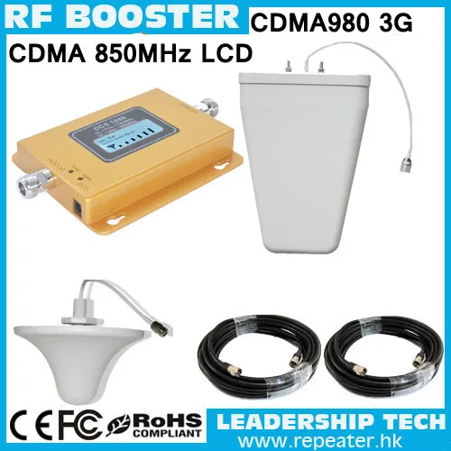 RF CDMA800 850 МГц 3G ЖК дисплей сотовый телефон/повторитель сигнала для сотового