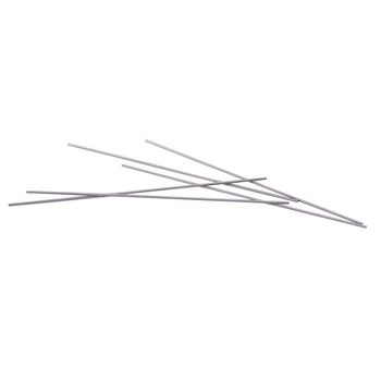 

ELEG-5Pcs Steel Rod 1mm Dia 100mm Long for Lathe Stock Replacement