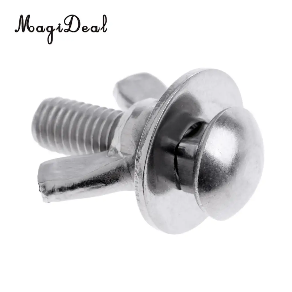 MagiDeal Tech Scuba Diving Backplate Stainless Steel Butterfly Screw Bolts Wing Nuts 1 Set for Snorkeling Swimming Diving Dive