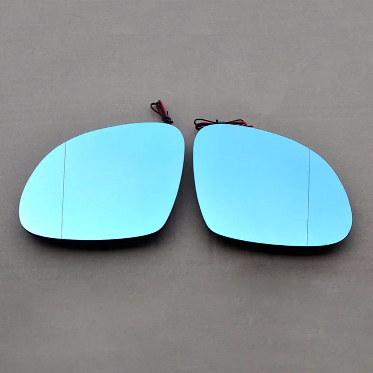 Ipoboo 2pcs New Power Heated w/Turn Signal Side View Mirror Blue Glasses For Skoda Yeti - 32808461864