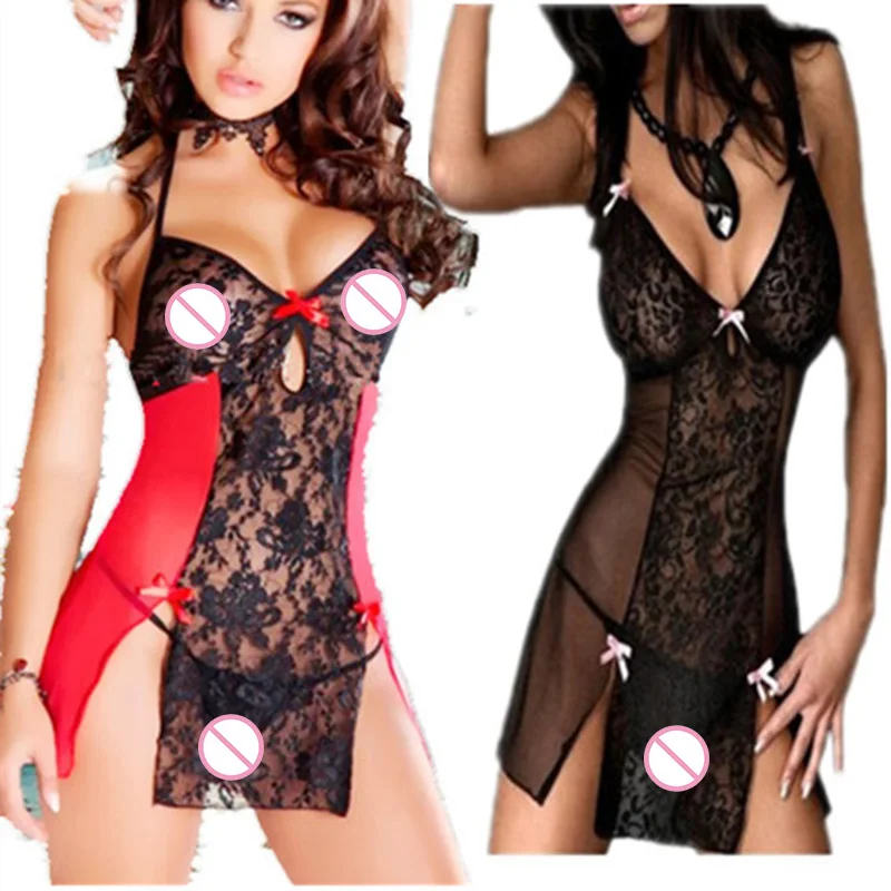 porn font b Sex b font Women Sleepwear Underwear Sexy lingerie Hot Dress Babydoll Costumes For