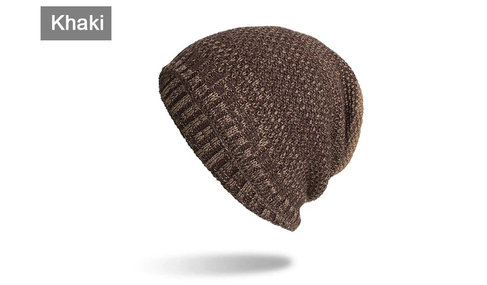 Joymay, двухсторонние зимние шапочки, шапка бесформенного цвета, унисекс, простая теплая мягкая вязаная шапка с черепом, шапки, WM086