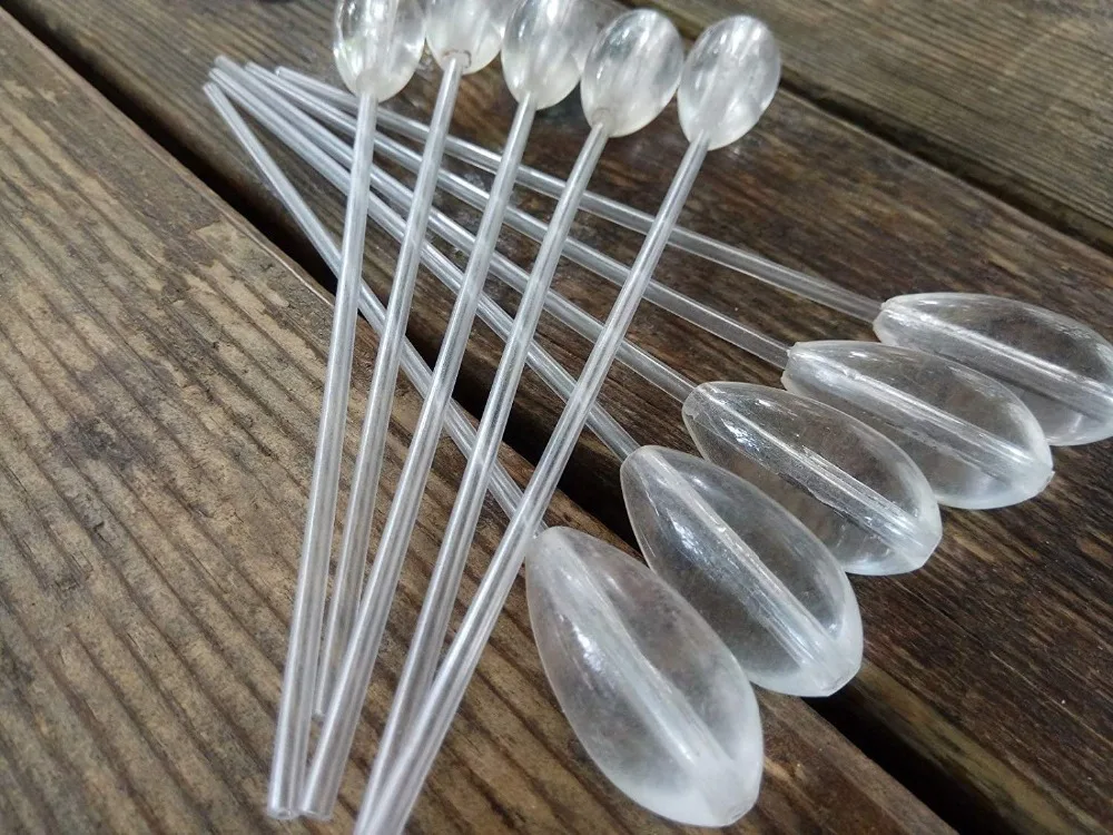 LQNB 10Pcsensemble De Flotteurs De P/êche Bou/ée Bouchon Fluctuer Mixte Taille Couleur Flotteurs Bou/ée Pesca Lampe Baton Flotteurs
