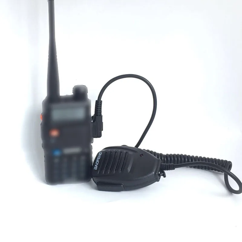 Портативный микрофон с динамиком для Kenwood Baofeng UV 5R retevis H777|baofeng speaker mic|speaker micbest walkie