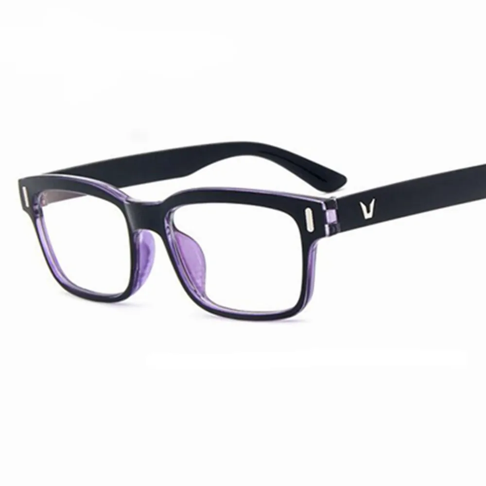 

Eyeglasses Men Brand Frames Women Half Rim Clear Lens Eye Glasses Frames For Women Female Spectacle Frame myopia VV