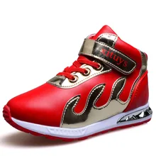 Boys Girls Basketball Shoes Nonslip Kids Sneakers PU Spring Children Sport Shoes China Shop Online