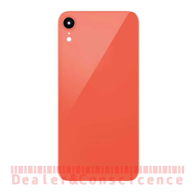 

1Pcs (Checked) Back Bttery Glass Cover with Camera Lens(Has Pre-installed) For Apple iPhone XR Rear Door Housing Case+Tools+Glue