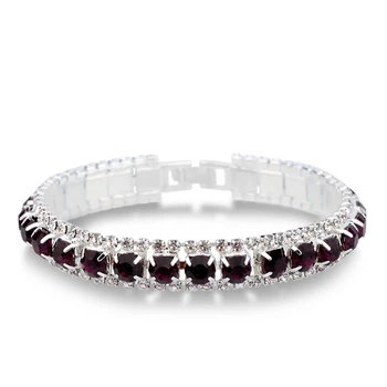 

Vintage Female Rhinestone Bangles For Woman 925 Sterling Silver Black Cubic Zircon Wedding Engagement Wedding Fine Jewelry