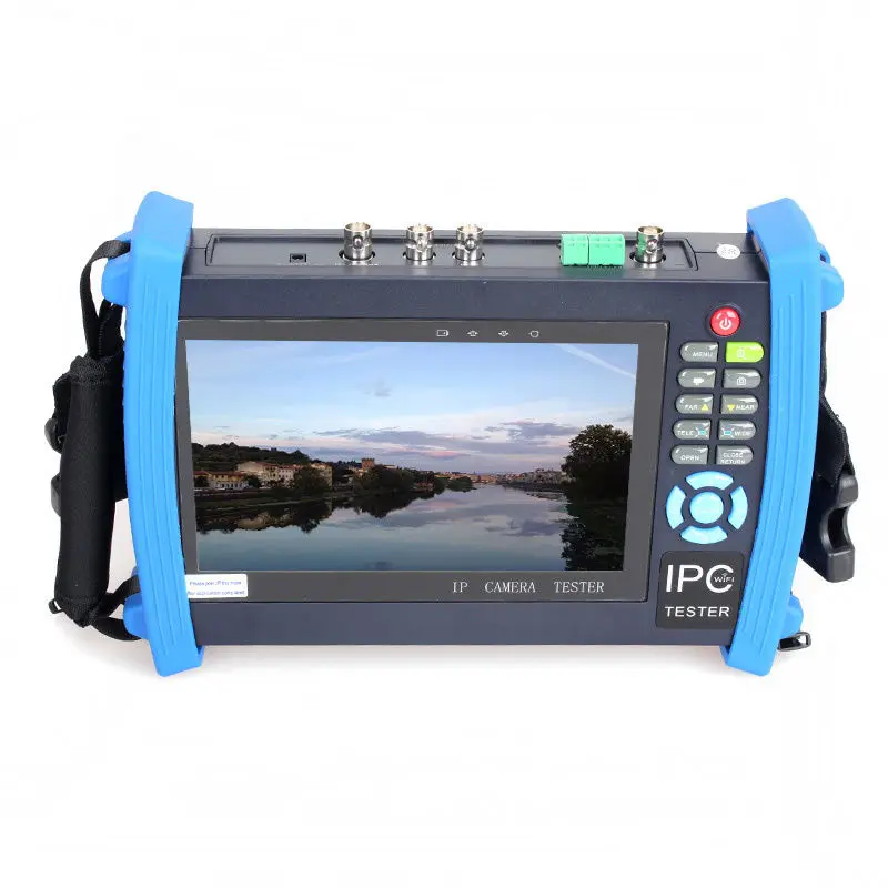 

Free shipping!7" Touch Screen IPC+CVBS+HD-AHD+TVI+CVI+SDI Camera Monitor PTZ Test Tester POE