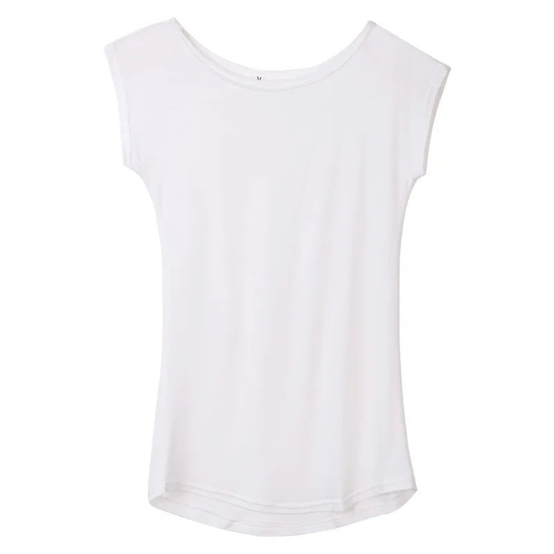Высококачественная Женская хлопковая эластичная Базовая футболка, Женские повседневные топы, женская футболка с коротким рукавом Z3
