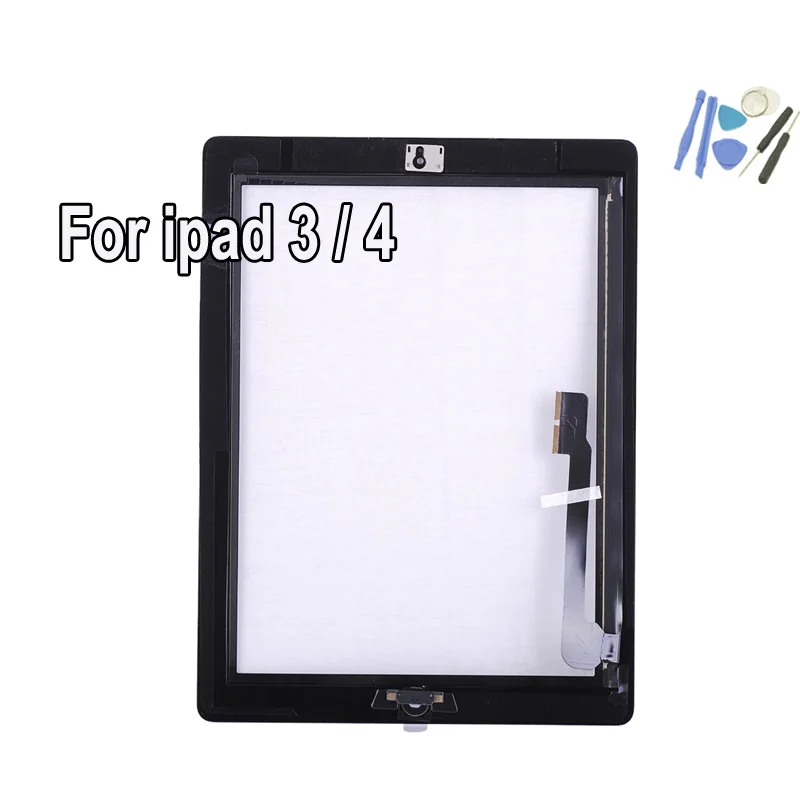 For iPad 3 A1416 A1430 A1403 for iPad 4 A1458 A1459 A1460 Touch Screen ...