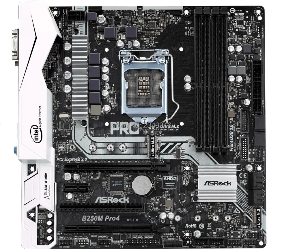 Новинка для ASRock B250 Pro4 оригинальная настольная материнская плата LGA1151 DDR4 SATA3 USB3.0