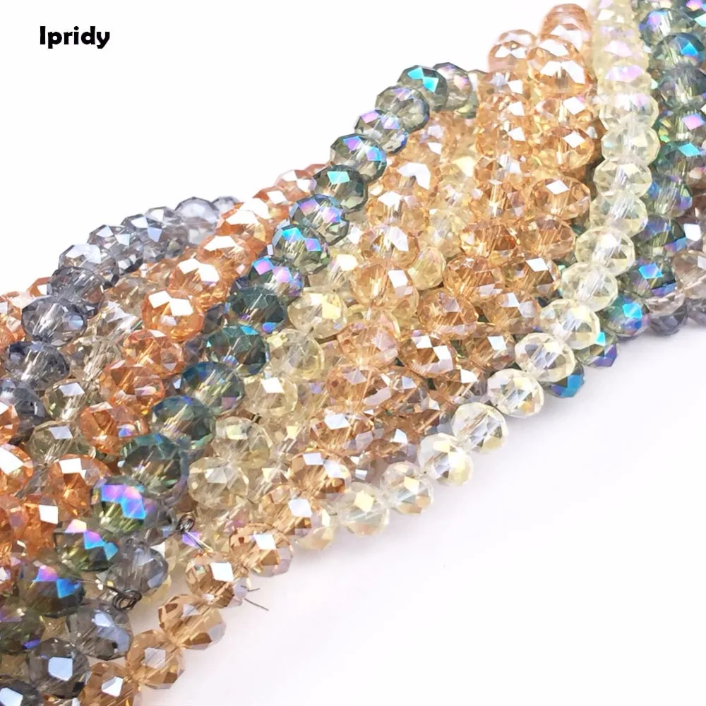 Gold Czech Glass Faceted Beads 4MM 100 Tortoise