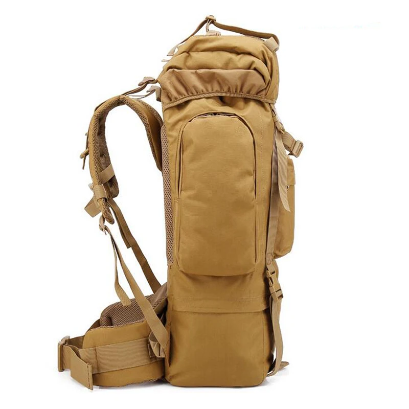 65L Large Capacity Outdoor Mountaineering Backpack Water-repellent Camping Hiking Military Tactical Shoulder Bag 65L Large Capacity Outdoor Mountaineering Backpack Water-repellent Camping Hiking Military Tactical Shoulder Bag