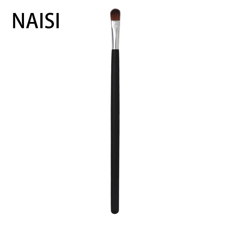 

NAISI Makeup Brushes 1 Piece Eyeshadow Brush Blending Professional Makeup Brush Horse Hair Wood Handle Pinceis De Maquiagem