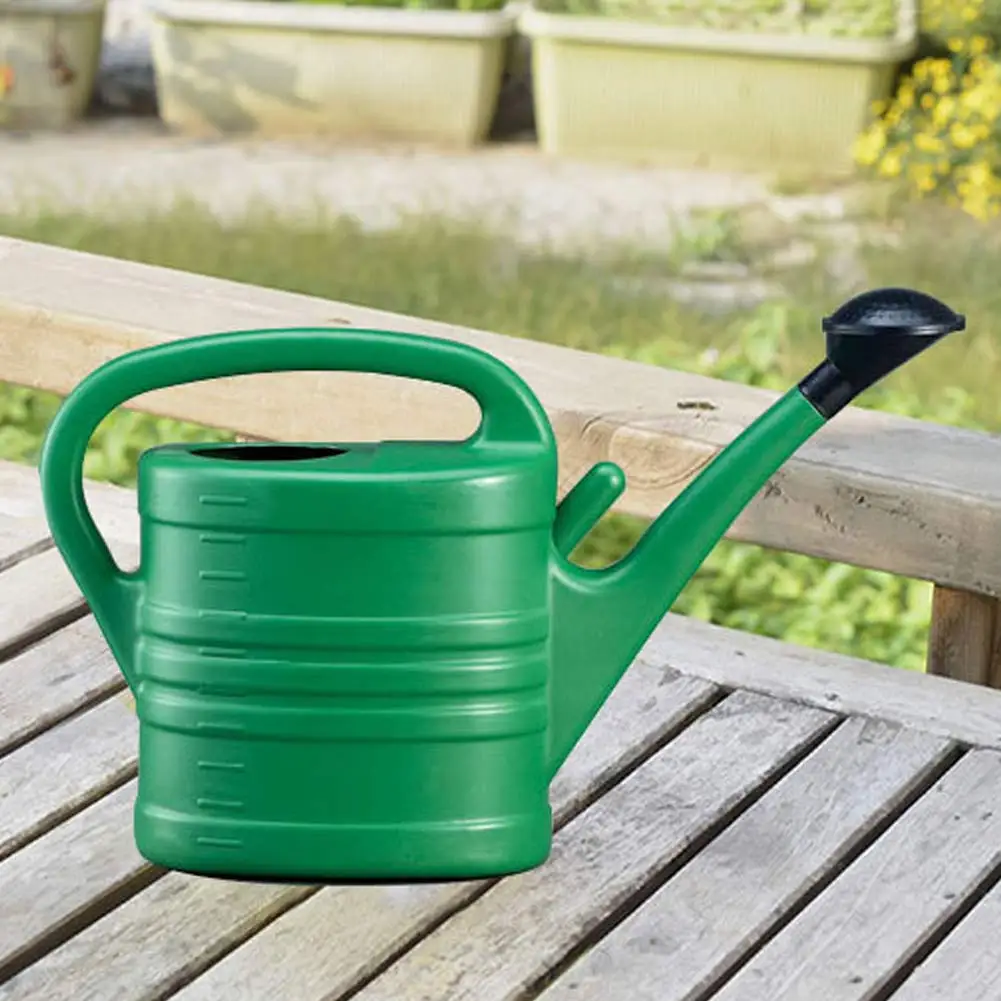 5L Plastic Watering Can Garden Essential Watering Can Indoor Outdoor