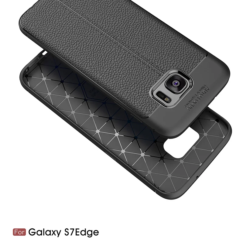 litchi leather silicone case samsung s7 edge (2)