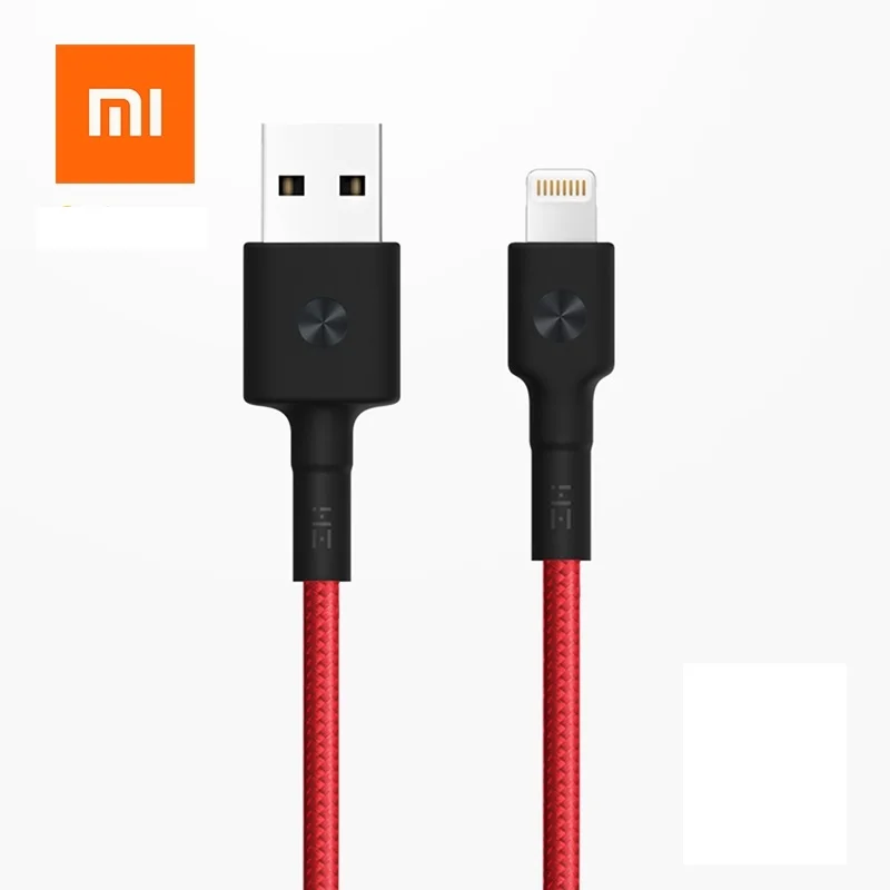 

Xiaomi ZMI MFI Certified for iPhone Lightning USB Cable Type-C Cable Charger Data Cord for iPhone X 8 7 6 Plus Charging Cords F1