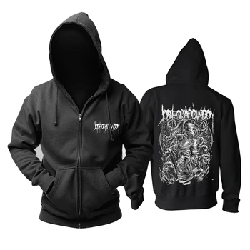 

Bloodhoof Job for a Cowboy BAND Gloom deathcore death metal black men's hoodie Asian Size