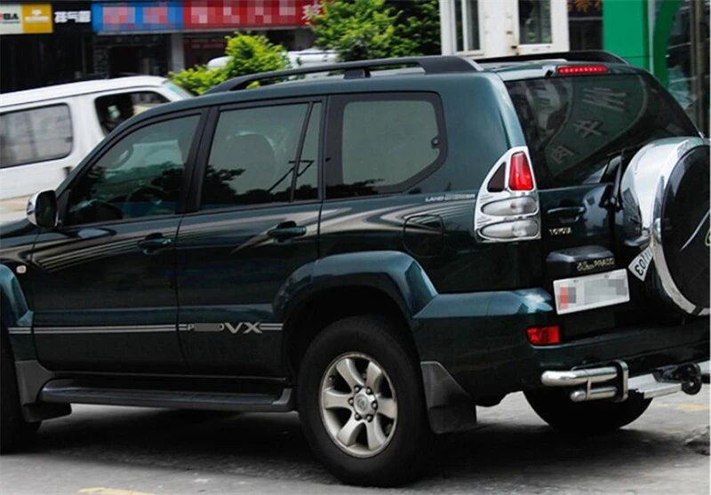 Высокое качество багажник на крышу для Тойота Land Cruiser Prado 120 2003 2009 Авто Топ