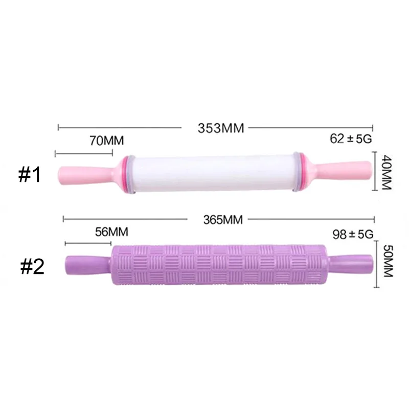 DIY узорчатый цветок тиснение Скалка помадка торт раскалывание украшения инструменты ролл тесто шпильки кухонные товары аксессуары