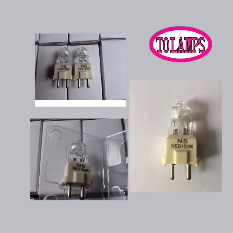 

4PCS/LOT Stage Computer Auto Moving Head Beam Lamp 150 Watt HTI150 HTI 150 GY 9.5 (single ended) Halogen Metal Halide Light