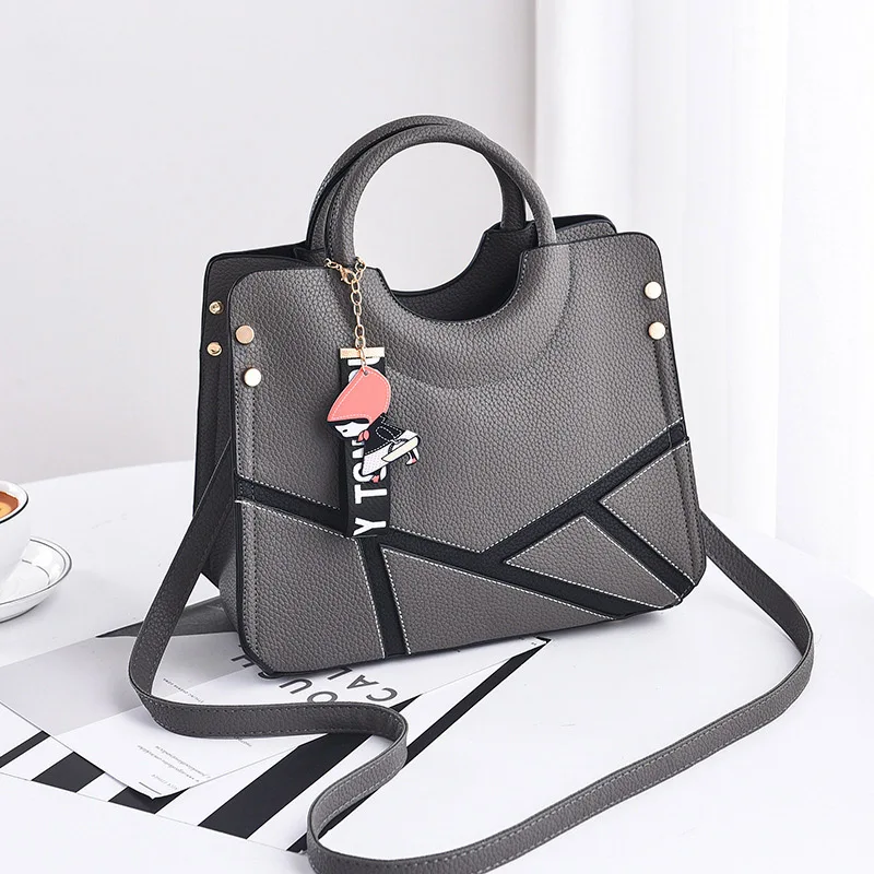 Women Patchwork Handbag Female Crossbody Shoulder Bags Designer INS Lady Messenger Tote Party Purse Top-Handle Sac A Main SS7263 (21)