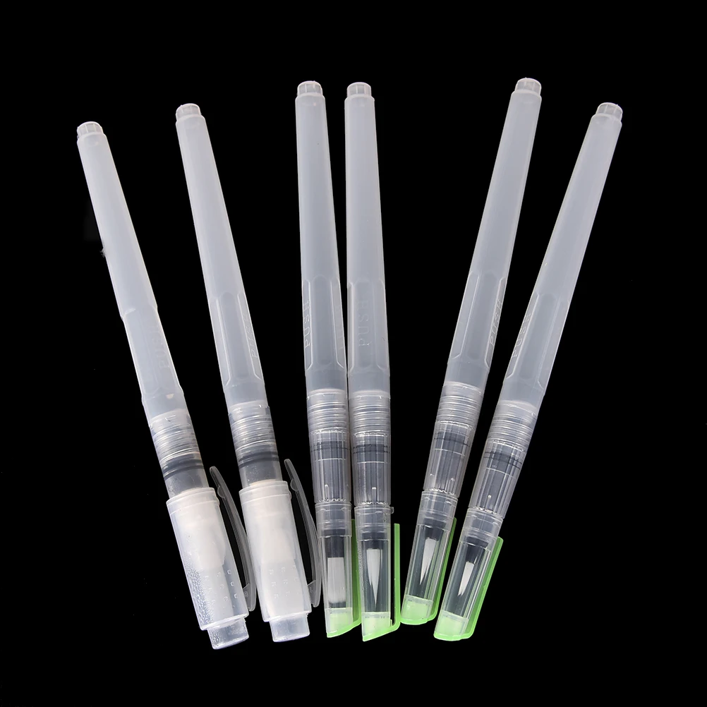 Оптовая продажа 6 шт чернильная ручка для водяная кисть Акварельная каллиграфия