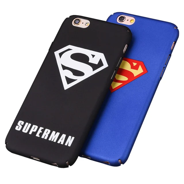 luxury superman surface pc plastic blue black for iphone 7 6s 6 7 plus 5 5s se luxury superman surface pc plastic blue black for iphone 7 6s 6 7 plus 5 5s se