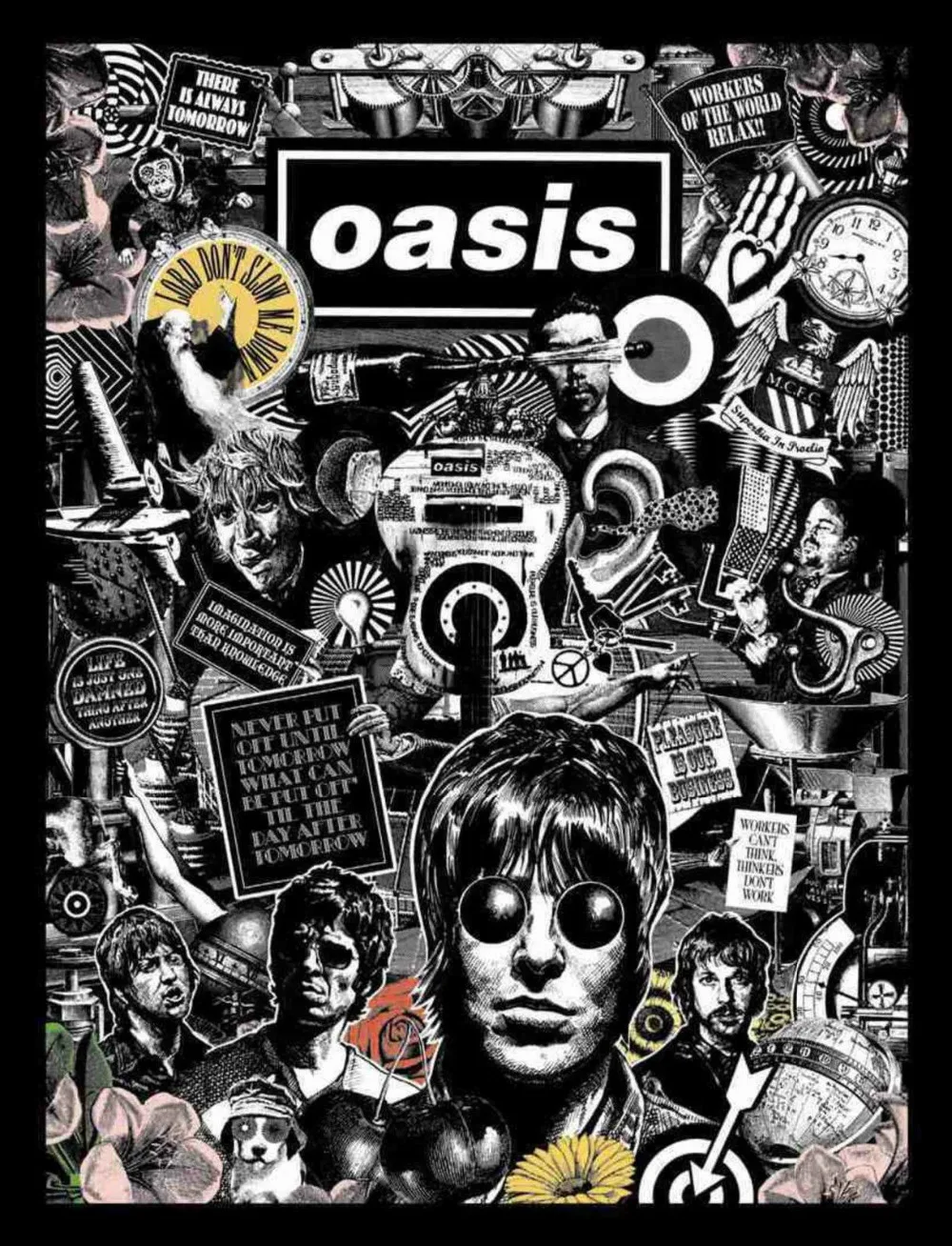 

OASIS SILK POSTER Wall painting 24x36inch