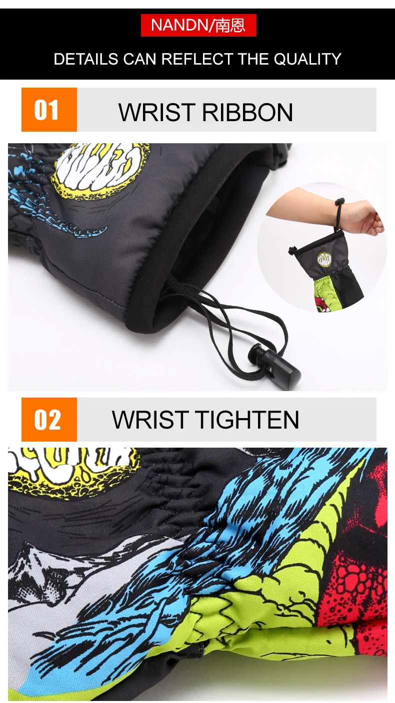 China waterproof snow gloves Suppliers