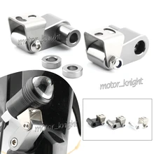 Front Mudguard CNC Bracket Branch Light Mount For Kawasaki Z900 Z900RS Z900RS CAFE Z650 Z1000 R Edition ER-6N Z125 Z300 Z250