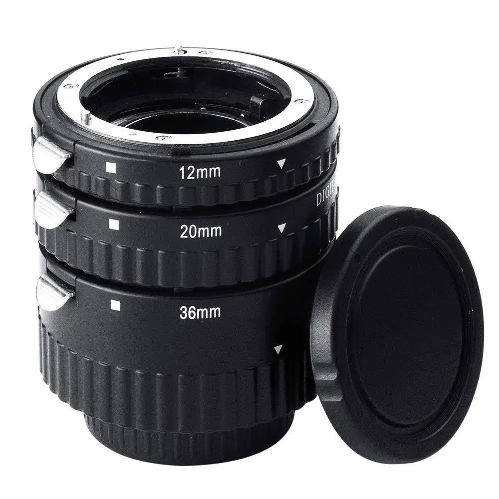 

DSstyles Extnp Auto Focus Macro Extension Tube Set for Nikon AF AF-S DX FX SLR Cameras