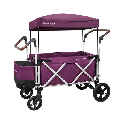  Twin baby strollers can sit reclining four-wheeled baby stroller shock absorber easy foldable