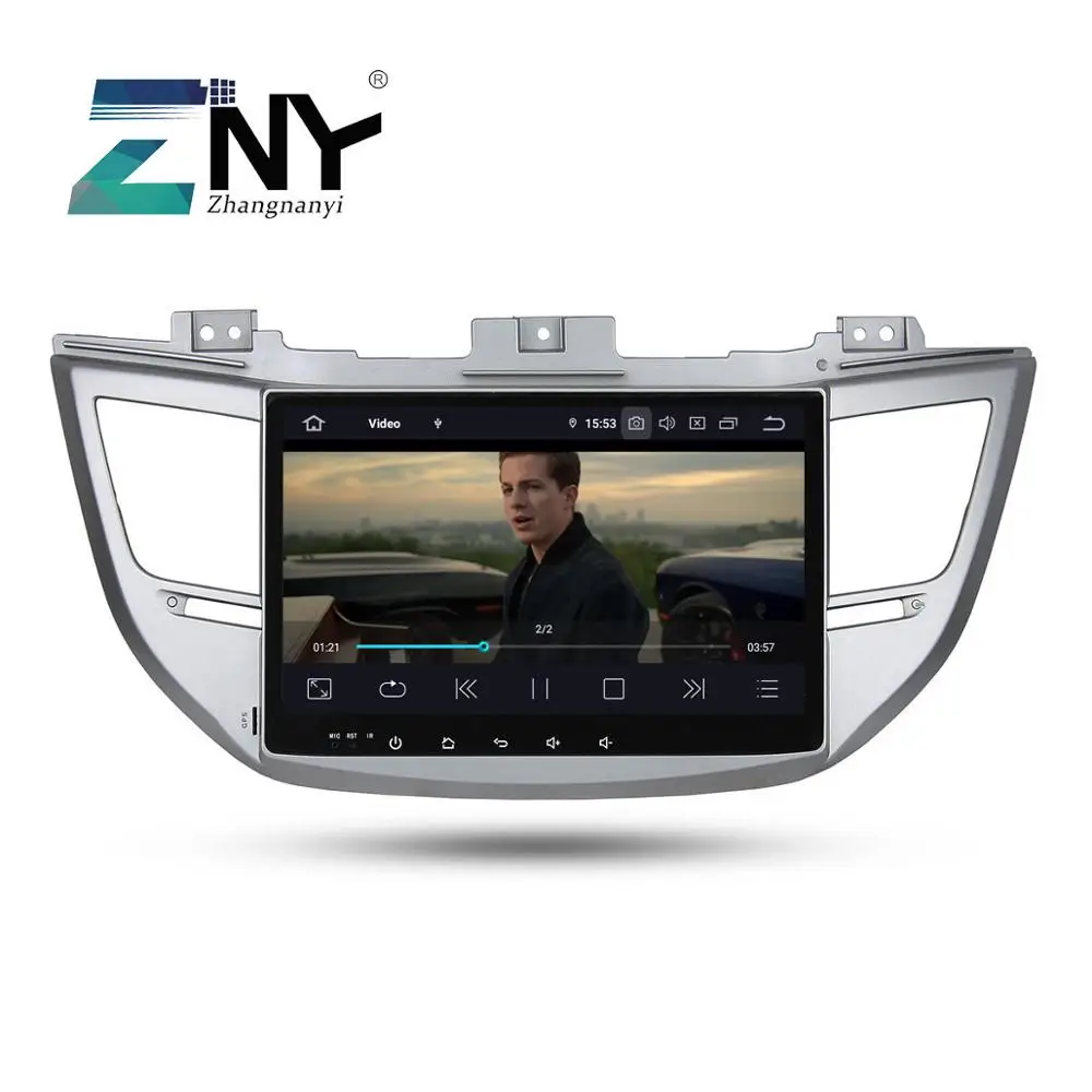 10 1 &quotips 2 Din Android 9 0 автомобильный стерео для hyundai Tucson IX35 2015 2016 2017 компактное