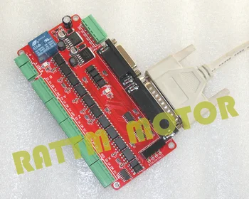 

New 5 axis CNC Breakout board interface adapter board with optical coupling
