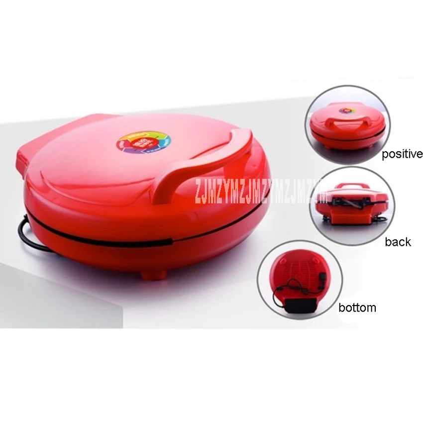 Automatic floating 32cm electric baking pan 180 degree grill machine