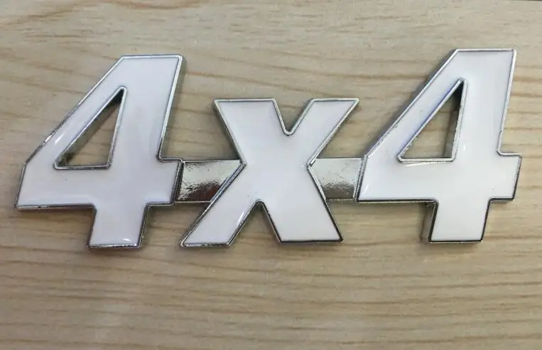 Металлические автомобильные металлические наклейки 4x4 ограниченный хвост