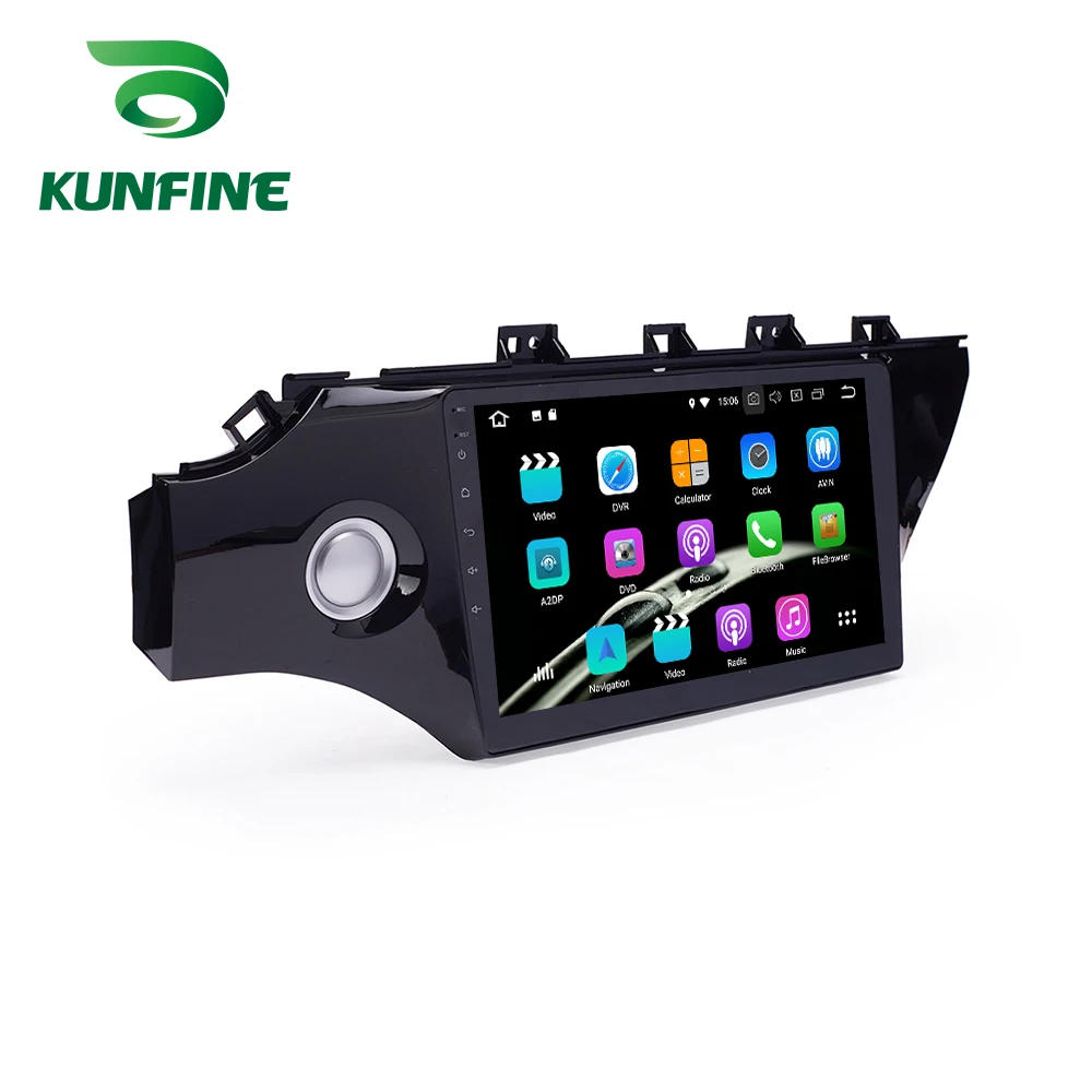 Clearance Android 9.0 Ram 4G Rom 64G PX6 Cortex A72 Car DVD GPS Multimedia Player Car Stereo For KIA K2 2017 Radio Headunit 4