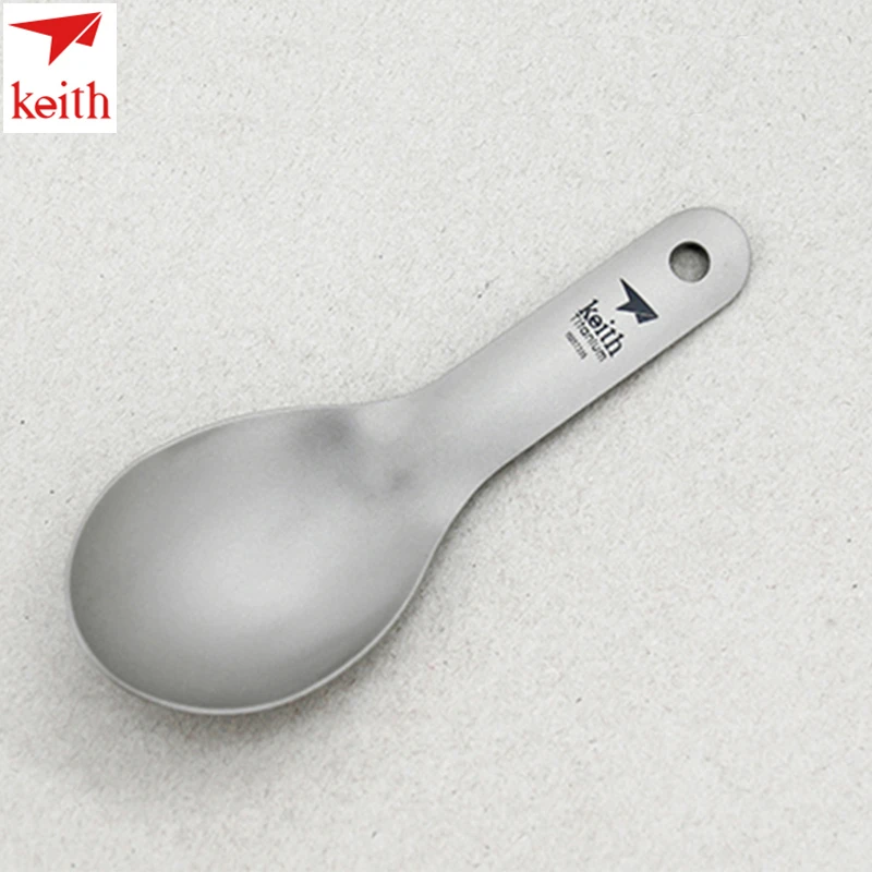

Keith Titanium Spoon Outdoor Camping Titanium Tableware Child Kid Baby Spoon Ultralight 14.3g Ti5314 Drop Shipping