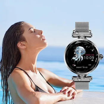 

NEW Lady Waterproof Smart Wrist Band Heart Rate Blood Pressure Smart Bracelet Fitness Tracker Smart Bracelet Band Girl For Gift