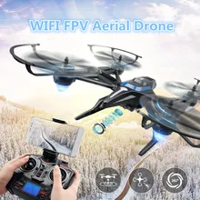 H50 2,4G 4CH 6-осевой WI-FI FPV дрона с дистанционным управлением с HD WI-FI Камера в режиме реального времени обмена Квадрокоптер с дистанционным управлением с отношение провести игрушка VS x8g x5c