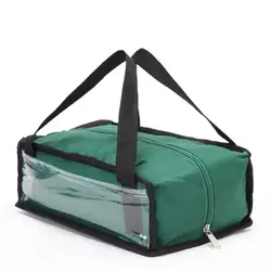 Новая Модная Портативная водостойкая складная сумка для хранения ручной сумки Оксфорд Дорожная обувная упаковка дышащая зеленая