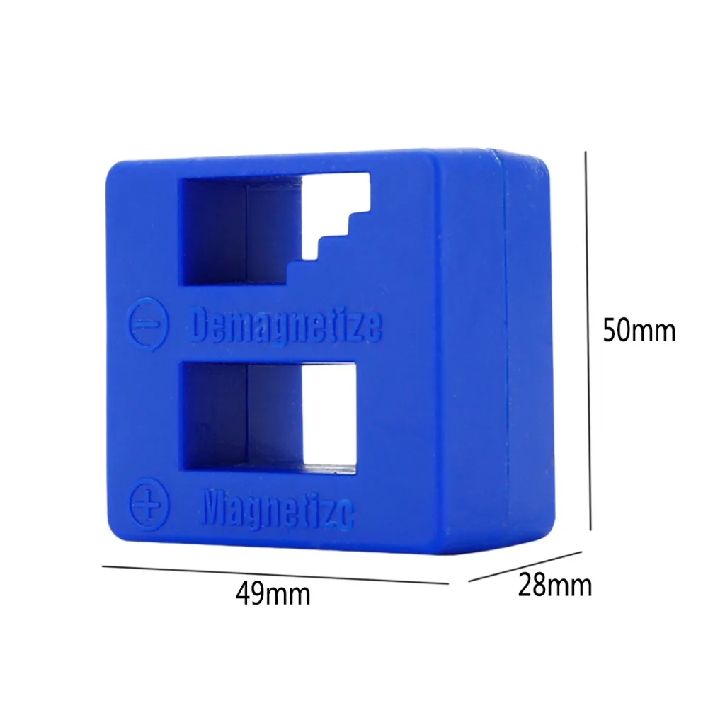 

1 Piece Magnetizer Demagnetizer Tool Blue Screwdriver Magnetic Pick Up Tool Screwdriver