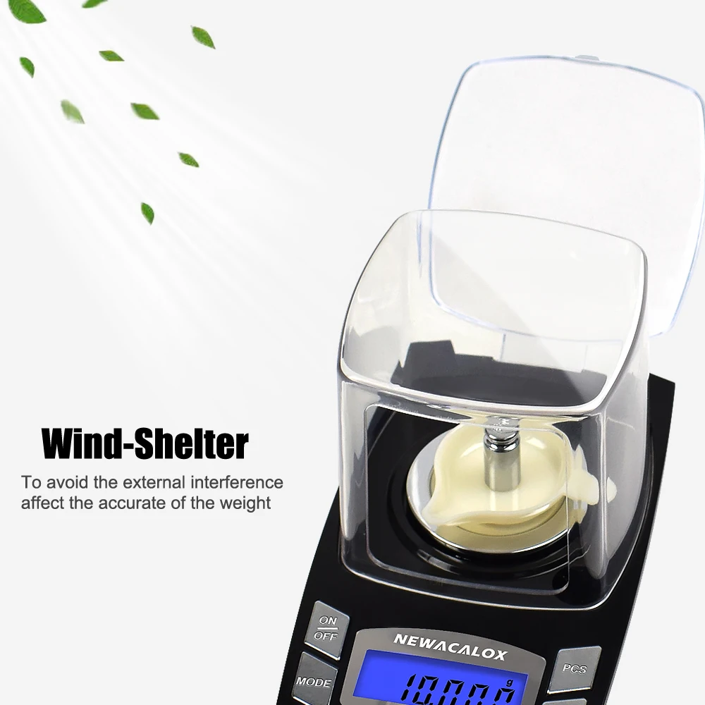 Pаспродажа NEWACALOX, 50 г 100 г x 0,001 г, usb зарядка, ювелирные весы, жк цифровые карманные точные электронные весы, медицинская лаборатория, весы, взвешивание