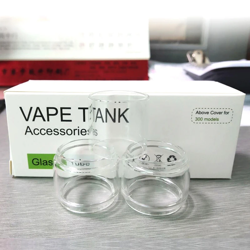 3 шт. Высокое качество замена пузырьковая стеклянная трубка для SMOK Stick V9 Max танк