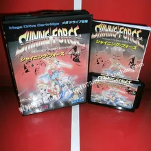 Блестящий игровой Картридж с коробкой и ручной 16 бит MD карты для sega Mega Drive для Genesis