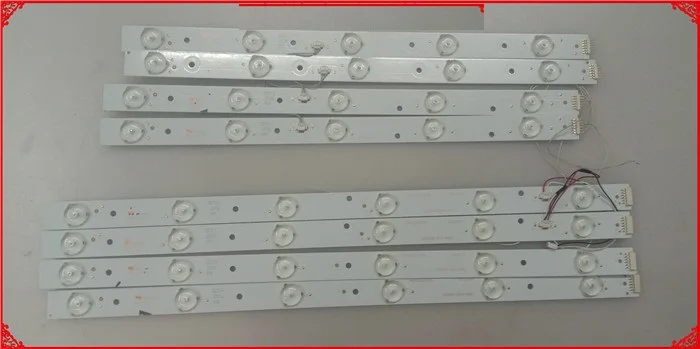 

8pcs/set LED strip for 39DU3000 LED39D11-ZC14-05/02/03/04/01 30339011206 30339011208 LED39D11-ZC14-02