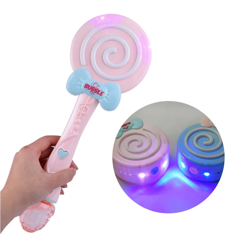 

New Electronic Bubble Blower Toys for Kids Electric LED Musical Automatic Blowing Bubble Maker Machine Toys for Children Gift