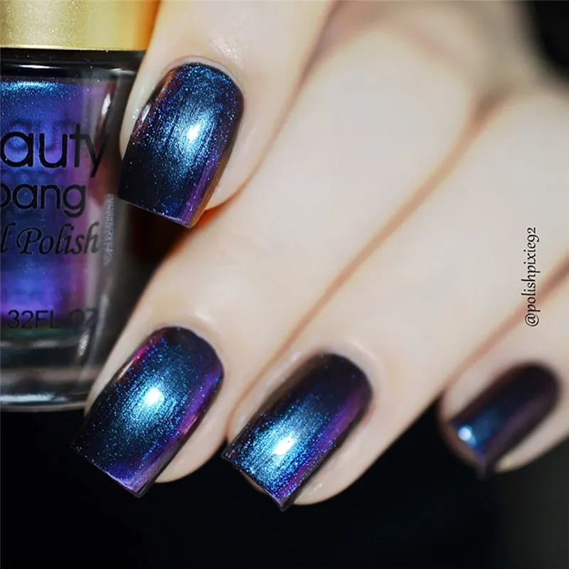 

BeautyBigBang Holographic Nail Polish 9ml Holo Nailpolish Nail Varnish Glitter Nail Art Lacquer Varnish Nail Polish Set